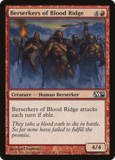 Amoques das Montanhas Sanguíneas / Berserkers of Blood Ridge - Magic: The Gathering - MoxLand